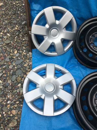 ハイエース 純正スチールホイール 新車外し