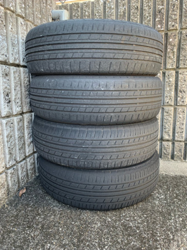 【取引確定済】ホンダ N-BOX カスタム JF1 純正タイヤホイール×4
