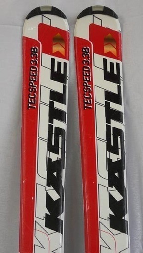 カード決済対応！19Y0256 6S7 値下げ スキー KASTLE ケスレー TECSPEED3.3B 140cm ビンディング LR4.5　中古