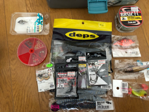釣り具セット 竿、リール、バス用ルアー