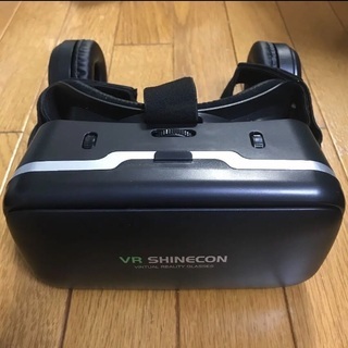 ヘッドセット一体型 VRゴーグル 未使用のコントローラ付属の画像