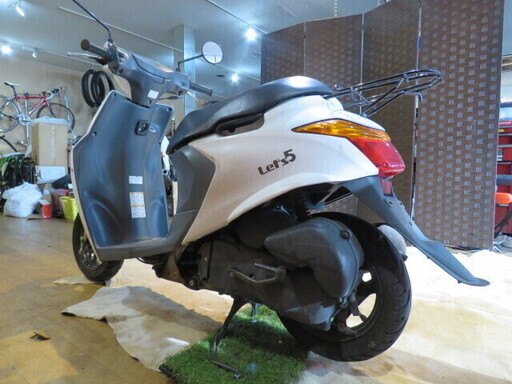 SUZUKI LET'S 5 CA47A スズキ レッツ5 50cc 4831km ホワイト 保険H32.7 原付 原チャリ スクーター バイク 札幌発