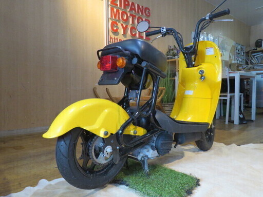 SUZUKI CHOINORI CZ41A スズキ チョイノリ ポケモン ピカチュー 50cc 930km イエロー 実動! 原付 原チャリ スクーターバイク 札幌発