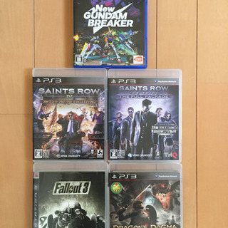 PS3本体とソフトセットの画像