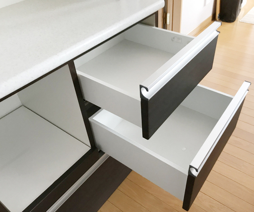 札幌市◆ NITORI 幅 80cm システム食器棚 “ モデナ ”◆ キッチンラック Modena 80KB■キャビネット 収納家具 キッチンボード ニトリ 製