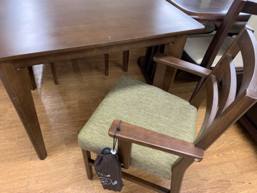 こたつ式ダイニング3点セット　【店頭取引限定】【中古品】早い者勝ち！