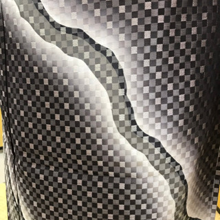 訪問着 市松文様 着物の画像