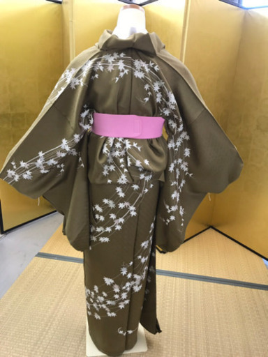 訪問着 紅葉文様 着物