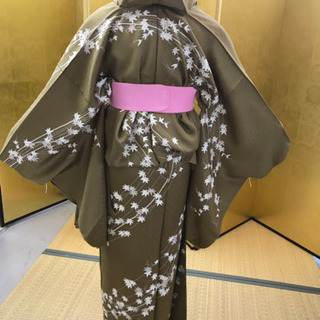 訪問着 紅葉文様 着物
