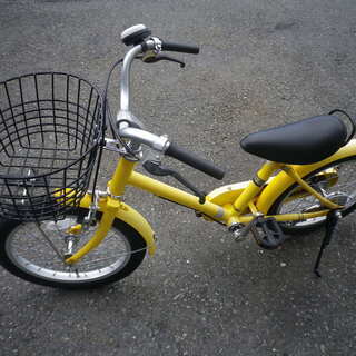 16インチ　キッズバイクの画像