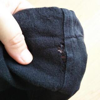値下げします！マタニティ用黒のパンツの画像