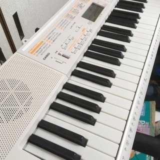 マイクつき 電子 キーボード 美品 カシオ CASIO ヒカリ