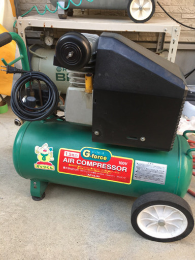 値段交渉◎  エアーコンプレッサー  1.5馬力 30リットル