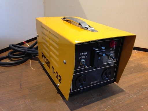 ■Y270■RYOBI トランサー 変圧器 T-32 リョービ