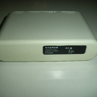 地上デジタルチューナー（リモコン付き）マスプロ DT630の画像