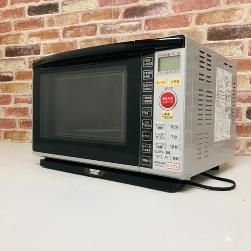 即日受渡可‍♀️ HITACHI 日立 オーブンレンジ 縦開き 18L 6,000円
