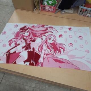 【リブラ店】バスタオル　輪るピングドラム　ピンクの画像