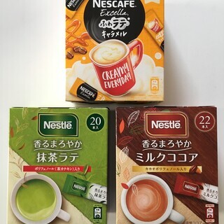 ネスレ　ミルクココア、抹茶ラテ他の画像