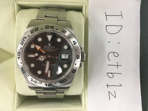 ROLEX エクスプローラー II 216570 [オイスターブレスレット ブラック]