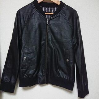 しまむら レザージャケット(レディース)