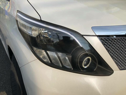 20アルファード 前期 ヘッドライト イカリング