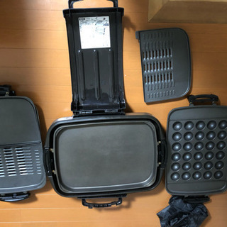 新中古ホットプレート3000円でお譲りしますので。の画像