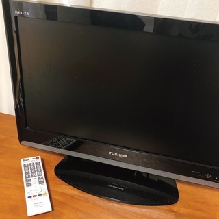 【値下げ】22V型テレビ（東芝・REGZA/レグザ）★2009年...