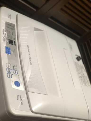  ?当日配送⚠️配送無料‼️アクア 7kg 風乾燥搭載  洗濯機⏰本日中配達可能