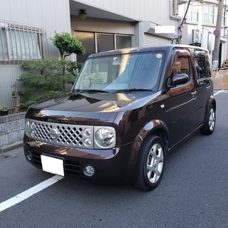 キューブ　プラスコンラン　Ｈ18　車検令3年11月　サンルーフ＆...