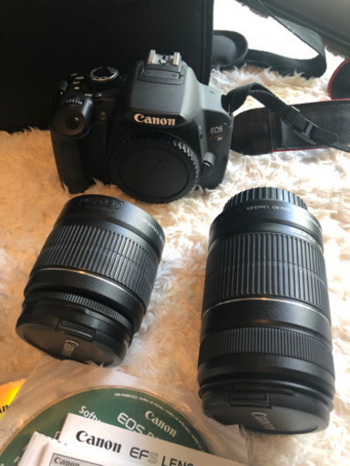 Canon EOS kiss X6i ダブルレンズ おまけ付き キャノン一眼レフ