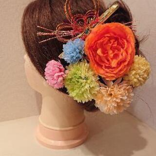 結婚式ヘア飾りの画像