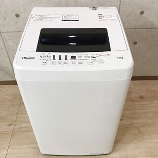 K*91 ハイセンス HISENSE 洗濯機 4.5Ｋ 2018年製 HW-E4502