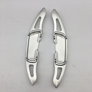 マツダ mazda パドルシフト 【4色、赤、黒、灰、銀】 【銀】