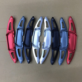 マツダ mazda パドルシフト 【4色、赤、黒、灰、銀】 【銀】の画像