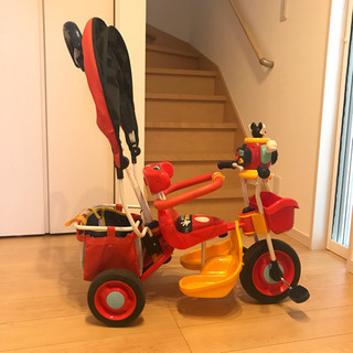 ミッキー×三輪車（シェード付）の画像