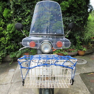 ★★★ホンダ スーパーカブ用風防・前用大型カゴ・内側メッシュカゴ...