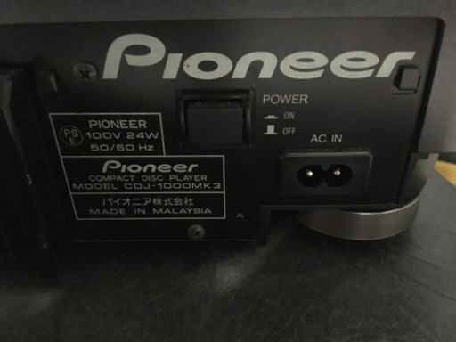 値下げ ハードケース付きCDJ-1000mk3 2台セット 