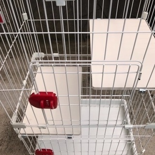 猫 ゲージ 3段