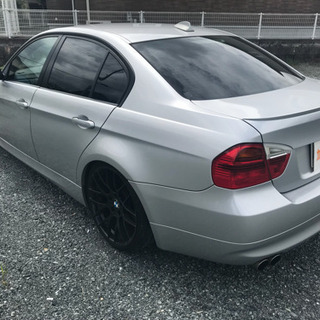 BMW 320i 19年式 車検2年4月 12万㌔ 車高調 ナビ TV アルミの画像