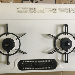 都市ガス12A・13A リンナイ人気の白いグリル付きガステーブル「HOWARO」の画像