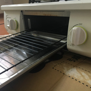 都市ガス12A・13A リンナイ人気の白いグリル付きガステーブル「HOWARO」の画像