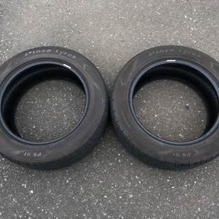 205/55R16 Pinso Tyres PS91 ２本 山あり ジャンク ドリフトの画像