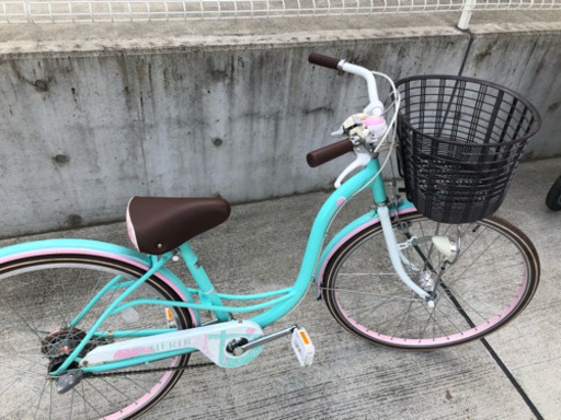 子供自転車 26インチ 内装3段 女の子