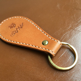 18、レザーキーホルダーを作ろう‼️の画像