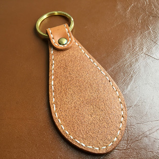18、レザーキーホルダーを作ろう‼️の画像