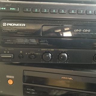 レーザーディスクプレーヤー   差し上げます。