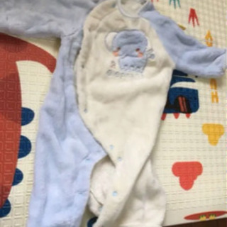 冬服ロンパース 新生児〜4ヶ月くらいまでの画像