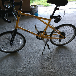 小径タイヤ自転車の画像