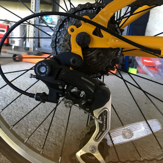 小径タイヤ自転車の画像