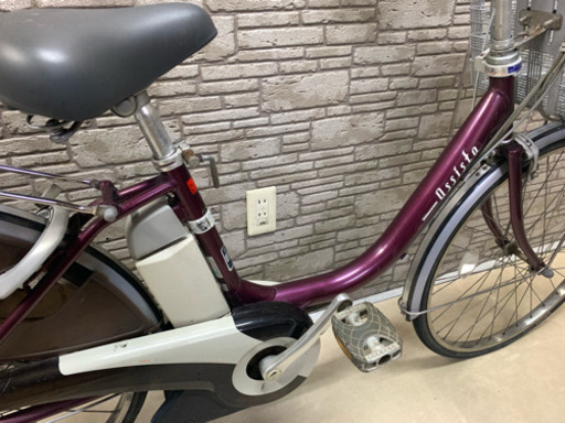東京23区配達無料 ブリジストン  アシスタ  4Ah リチウム 電動自転車 中古 24インチ